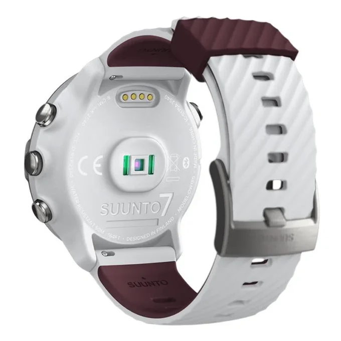 Suunto 7 White Burgundy – Smartwatch mit vielseitiger Sportfunktionalität Suunto 7 White Burgundy – Smartwatch mit vielseitiger Sportfunktionalität