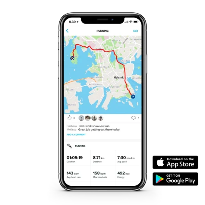 Suunto 9 All Black – GPS-Sportuhr mit langer Akkulaufzeit Suunto 9 All Black – GPS-Sportuhr mit langer Akkulaufzeit