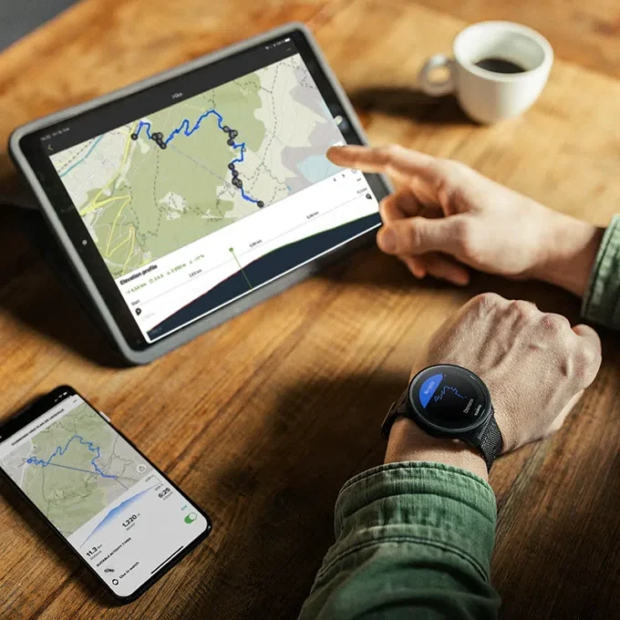 Suunto 9 Baro Charcoal Black Titan – robuste GPS-Uhr