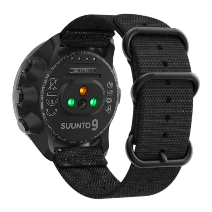 Suunto 9 Baro Charcoal Black Titan – robuste GPS-Uhr