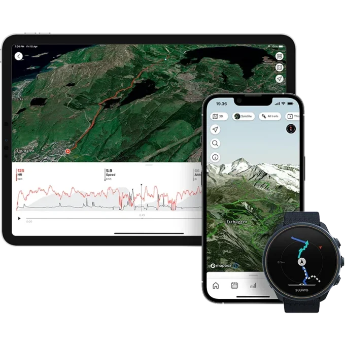 Suunto 9 Baro Granite Blue Titanium – GPS-Uhr für Ultra-Ausdauer Suunto 9 Baro Granite Blue Titanium – GPS-Uhr für Ultra-Ausdauer