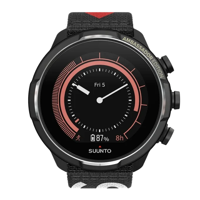Suunto 9 Baro Titanium Ambassador Edition – GPS-Sportuhr mit langer Akkulaufzeit