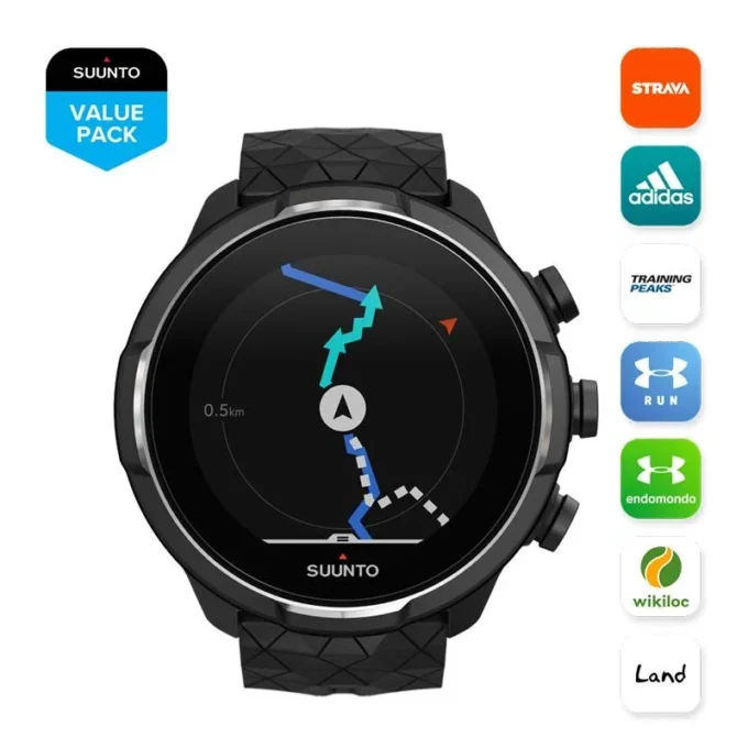 Suunto 9 Baro Titanium – GPS-Sportuhr mit langer Akkulaufzeit Suunto 9 Baro Titanium – GPS-Sportuhr mit langer Akkulaufzeit