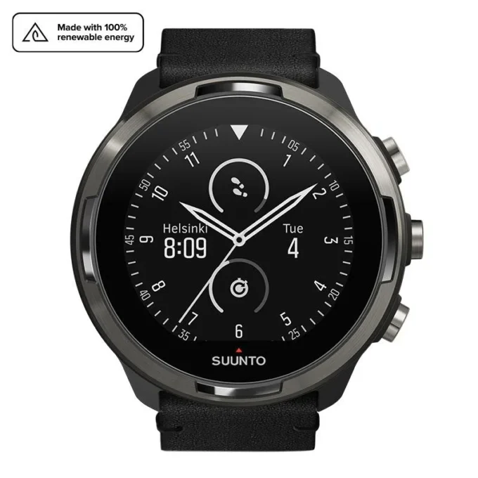 Suunto 9 Baro Titanium Leder Suunto 9 Baro Titanium Leder