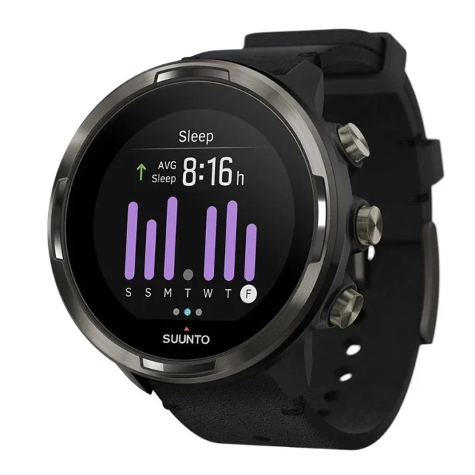 Suunto 9 Baro Titanium Leder Suunto 9 Baro Titanium Leder