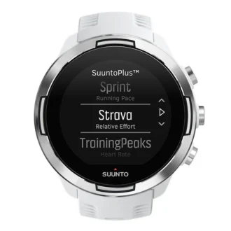 Suunto 9 Baro White – GPS-Sportuhr mit langer Akkulaufzeit