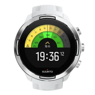 Suunto 9 Baro White – GPS-Sportuhr mit langer Akkulaufzeit