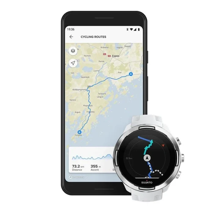 Suunto 9 Baro White – GPS-Sportuhr mit langer Akkulaufzeit Suunto 9 Baro White – GPS-Sportuhr mit langer Akkulaufzeit