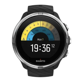 Suunto 9 Black – GPS-Sportuhr mit langer Akkulaufzeit