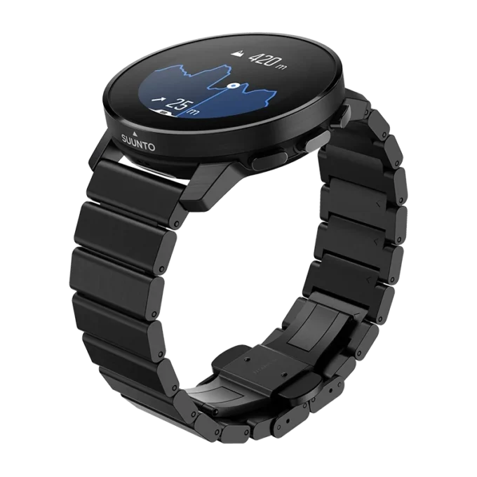 Suunto 9 Peak Full Titanium Black – ultradünne und robuste GPS-Sportuhr