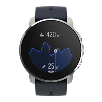 Suunto 9 Peak Granite Blue Titanium – ultradünne, kleine, robuste GPS-Sportuhr