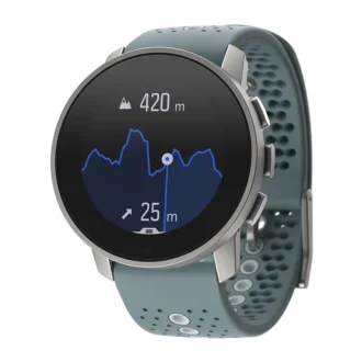 Suunto 9 Peak Moss Grey – ultradünne, kleine, robuste GPS-Sportuhr