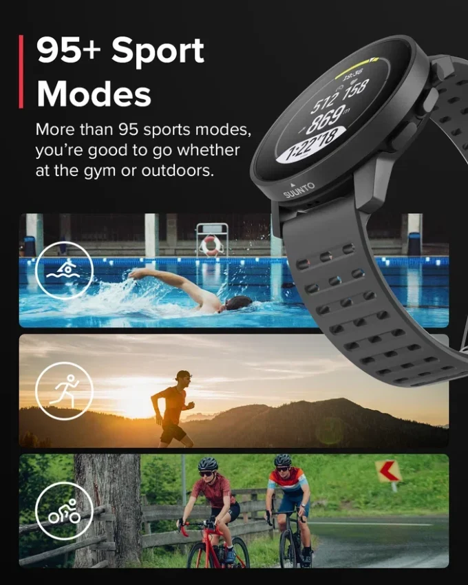 Suunto 9 Peak Pro All Black GPS-Multisportuhr