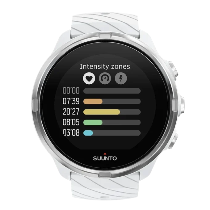 Suunto 9 weiß – GPS-Sportuhr mit langer Akkulaufzeit
