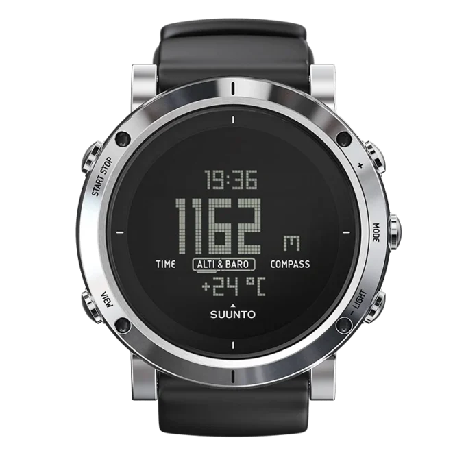 Suunto Core gebürsteter Stahl