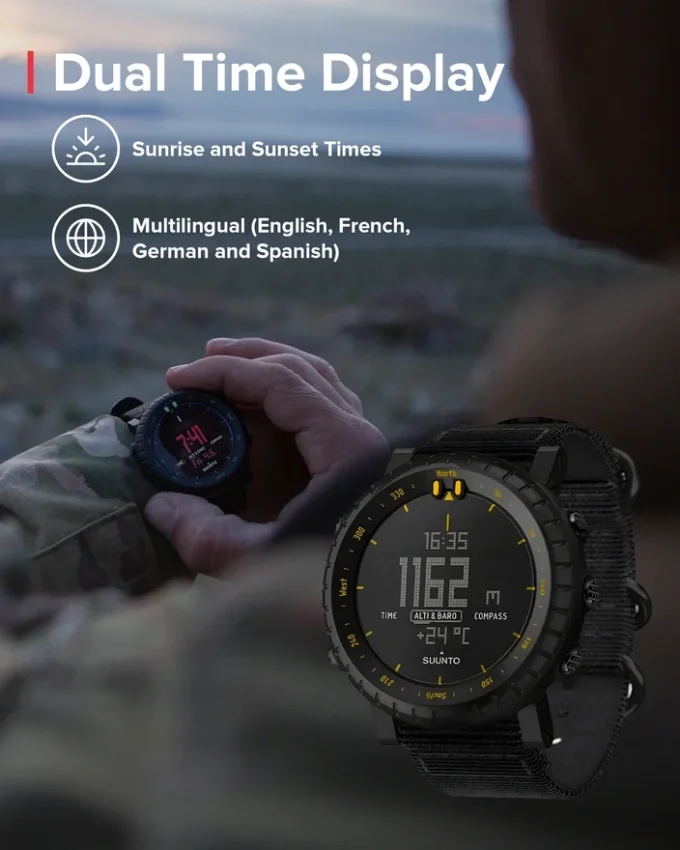 Suunto Core schwarz-gelb TX