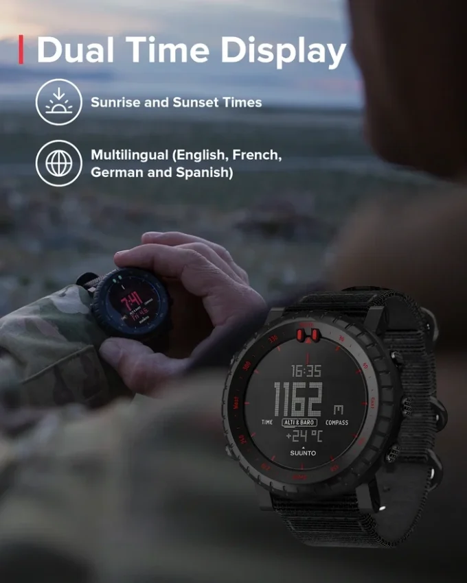 Suunto Core schwarz-rot Suunto Core schwarz-rot