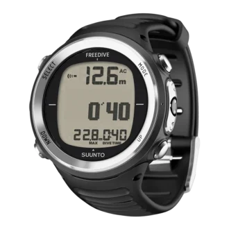 Suunto d4f black – leichter Spezial-Freitauchcomputer