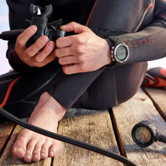 Suunto D4i Novo schwarz – USB-Kabel und Verlängerungsband separat erhältlich
