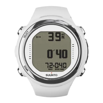Suunto D4i Novo White – ein leichter und kompakter Tauchcomputer