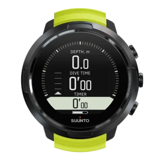 Suunto D5 Black Lime Tauchcomputer für Anfänger