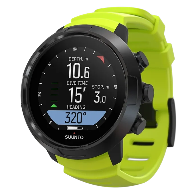 Suunto D5 Black Lime Tauchcomputer für Anfänger