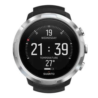 Suunto D5 schwarzer Tauchcomputer für Anfänger und Sporttaucher