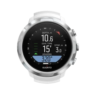 Suunto D5 weißer Tauchcomputer für Anfänger und Sporttaucher