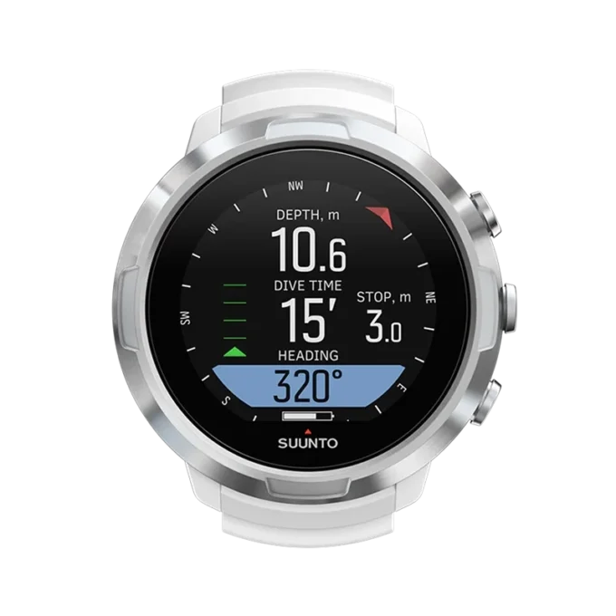Suunto D5 weißer Tauchcomputer für Anfänger und Sporttaucher Suunto D5 weißer Tauchcomputer für Anfänger und Sporttaucher