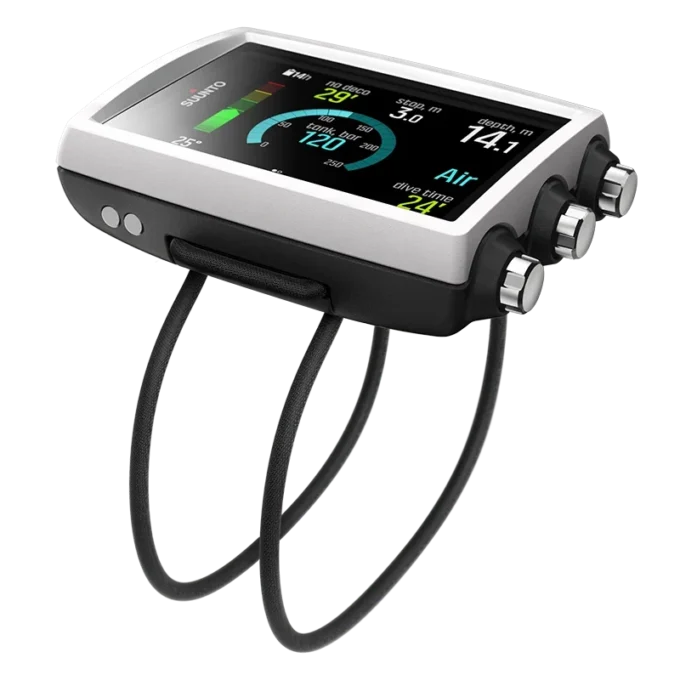 Suunto EON Core Lime Tauchcomputer mit Farbdisplay und großen Ziffern