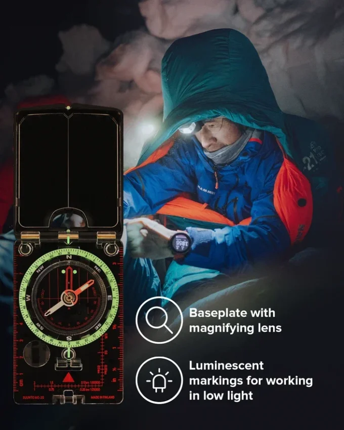 Suunto MC-2/G/6400 – Militärspiegelkompass