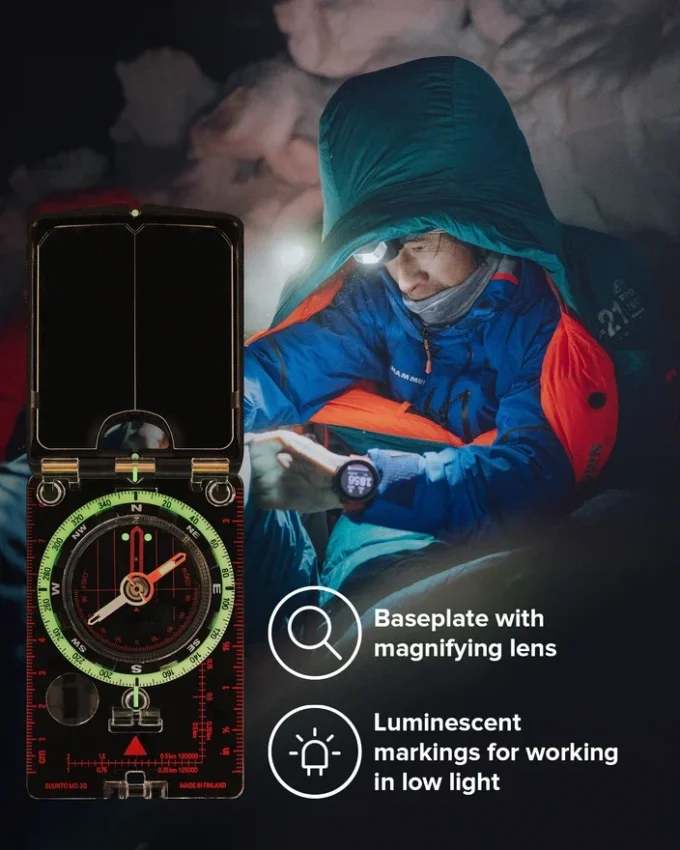 Suunto MC-2 G Spiegelkompass – professioneller Spiegelkompass Suunto MC-2 G Spiegelkompass – professioneller Spiegelkompass