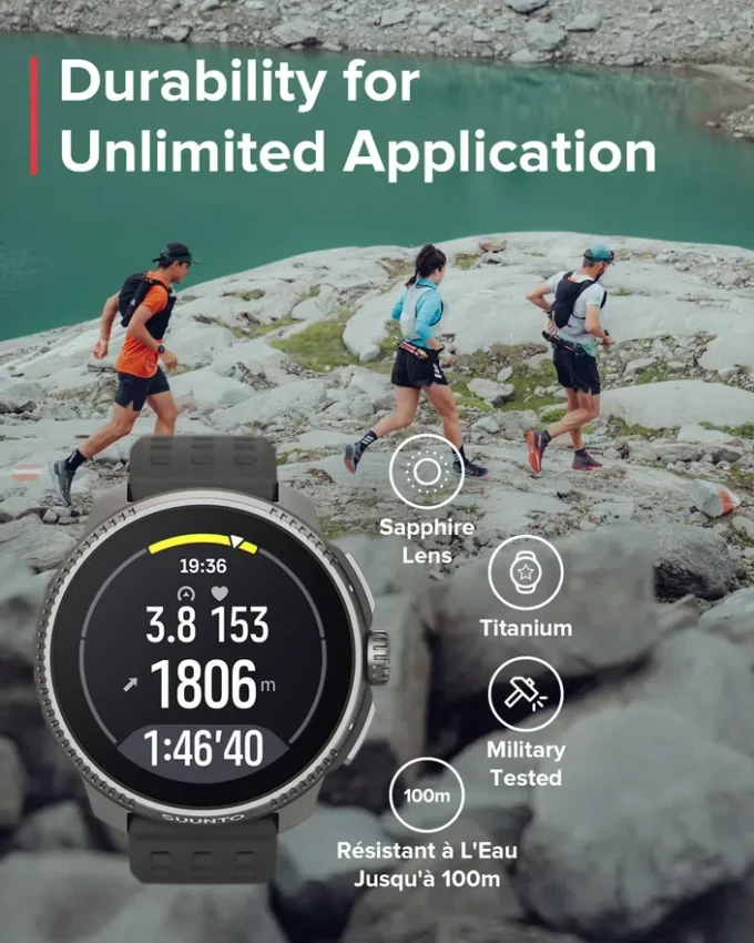 Suunto Race Titanium Charcoal Suunto Race Titanium Charcoal