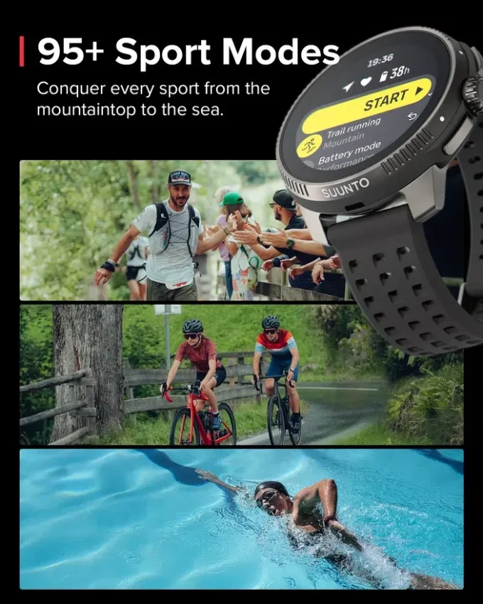 Suunto Race Titanium Charcoal Suunto Race Titanium Charcoal
