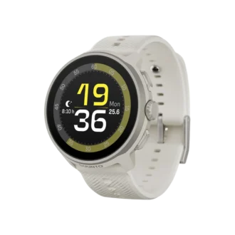 Suunto Run Frost Grey mit Silikonarmband