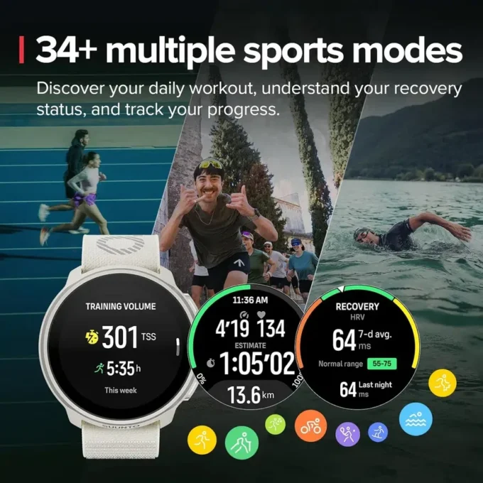 Suunto Run Frostgrau