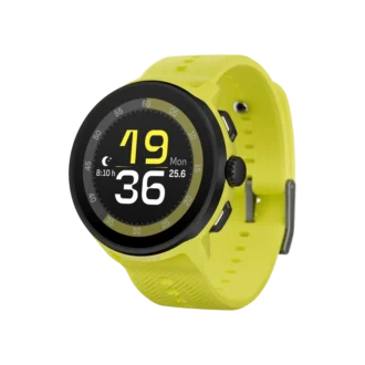 Suunto Run in Limette mit Silikonarmband