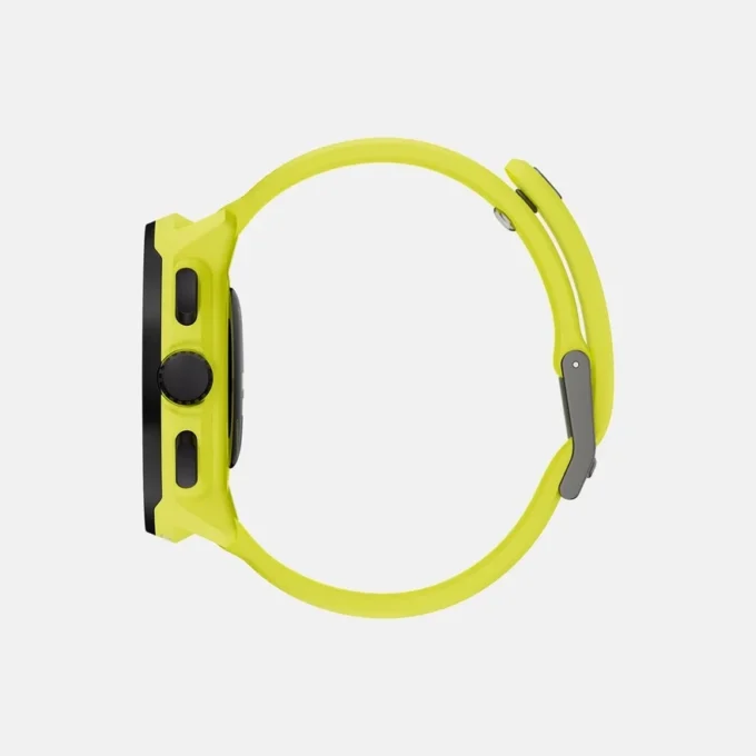 Suunto Run in Limette mit Silikonarmband