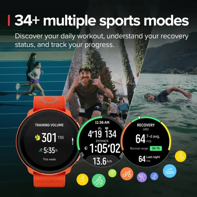 Suunto Run Korallenorange Suunto Run Korallenorange