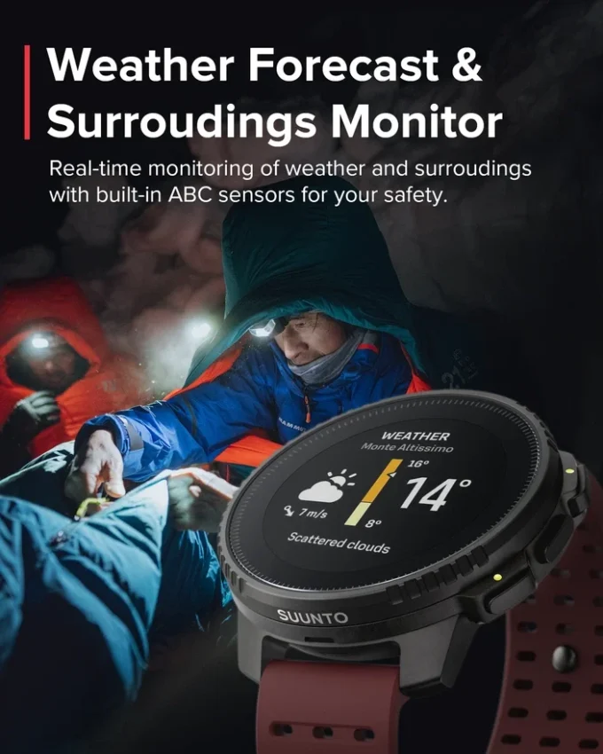 Suunto Vertical Black Ruby