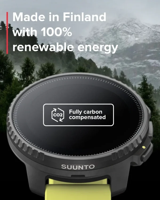 Suunto Vertical Schwarz-Limette Suunto Vertical Schwarz-Limette