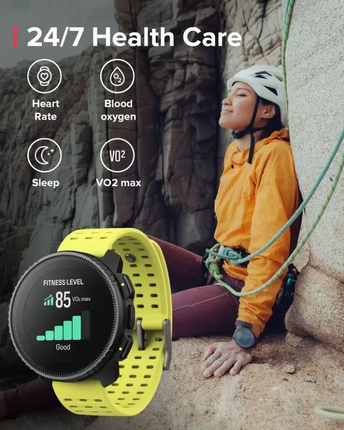 Suunto Vertical Schwarz-Limette Suunto Vertical Schwarz-Limette