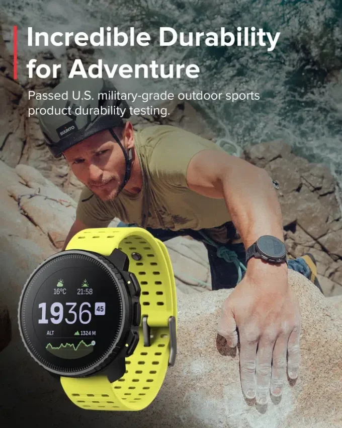 Suunto Vertical Schwarz-Limette Suunto Vertical Schwarz-Limette