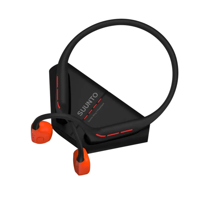 Suunto Wing 2 Coral Orange – Premium-Knochenleitungskopfhörer
