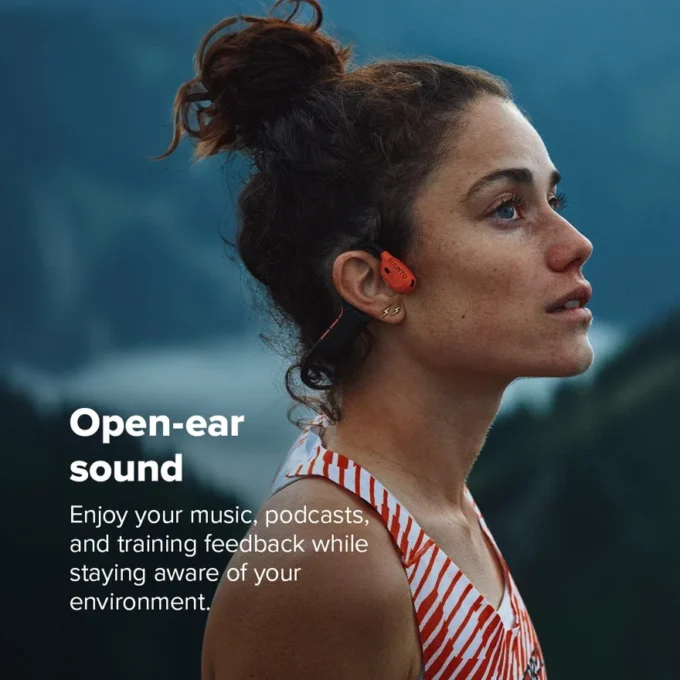 Suunto Wing 2 Coral Orange – Premium-Knochenleitungskopfhörer
