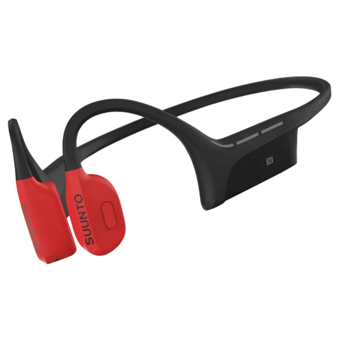 Suunto Wing Knochenleitungskopfhörer in Lava-Rot
