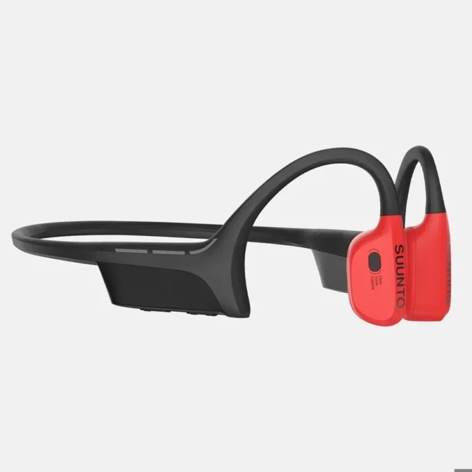 Suunto Wing Knochenleitungskopfhörer in Lava-Rot