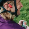 Suunto Wing Knochenleitungskopfhörer in Lava-Rot
