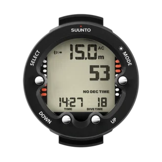 Suunto Zoop Novo Black – benutzerfreundlicher Tauchcomputer mit großem Display