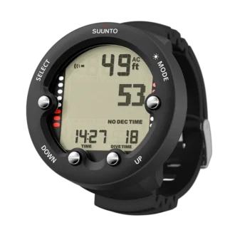 Suunto Zoop Novo Black – benutzerfreundlicher Tauchcomputer mit großem Display